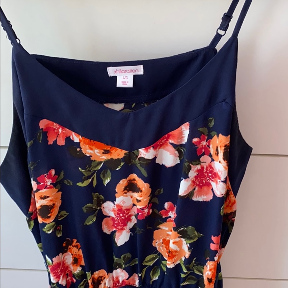 FLORAL ROMPER - Picture 4 of 6